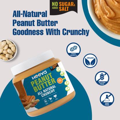 Heeva Peanut Butter All Natural Crunchy