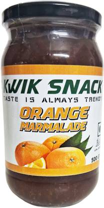kwik snack ORANGE MARAMALADE JAM - GLASS BOTTLE