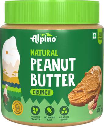 ALPINO Natural Peanut Butter Crunch Unsweetened