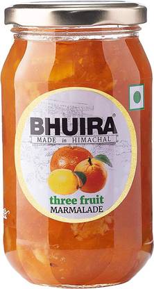 Bhuira All Natural Three Fruit Marmalade | No Added preservatives|No Artifical Color