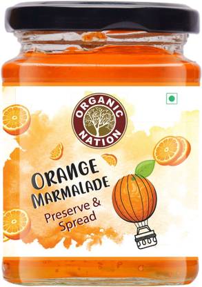 Organic Nation Orange Marmalade- Made with Real Oranges & Natural Ingredients