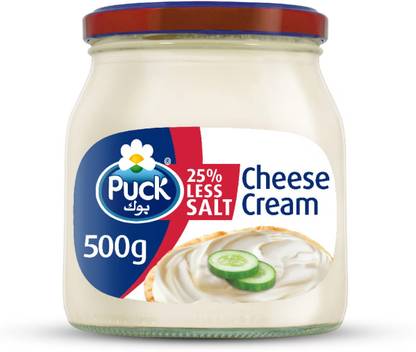 Puck Processed Cream Cheese Spread With 25% Less Salt