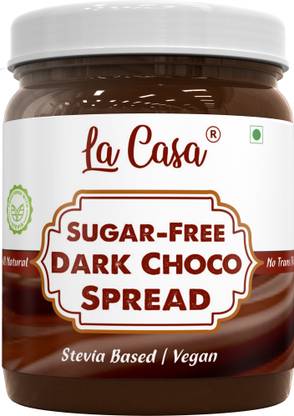 La Casa Sugar-Free Dark Chocolate Spread | Stevia Based |