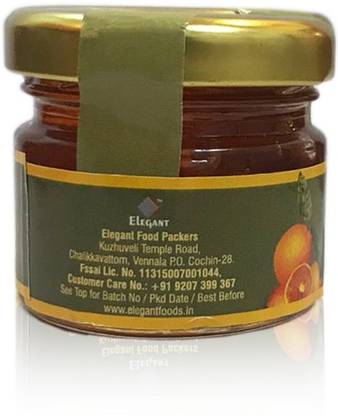 Elegant ORANGE MARMALADE 28 GM Each Bottle -