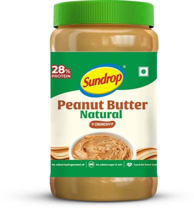 Sundrop Peanut Butter 100% Natural - Crunchy -