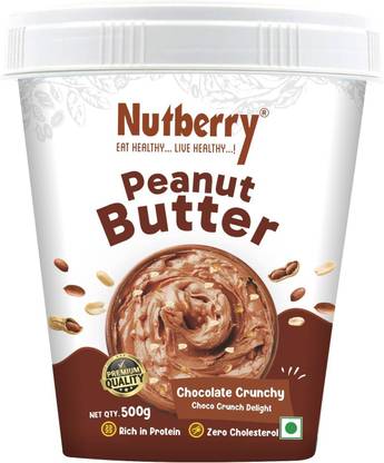 Nutberry Peanut Butter Chocolate Crunchy in Bucket