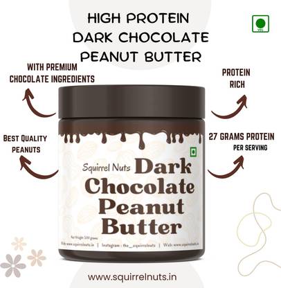 Squirrel Nuts Dark Chocolate Peanut Butter