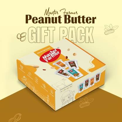 Master Farmer Peanut Butter 4 in 1 Combo 50gm Each