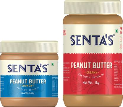 SENTA'S SENTAS CRUNCHY & CREAMY PEANUT BUTTER [COMBO]