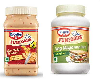 FUNFOODS VEG MAYO & CHEESE N CHILLI