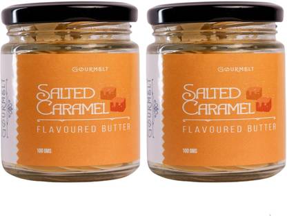 GOURMELT Salted Caramel Flavor Butter | Rich, Creamy, Smooth Milk-Based Butter for Toast