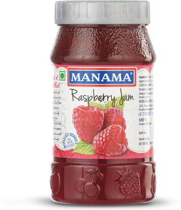 MANAMA Raspberry Fruit Jam,