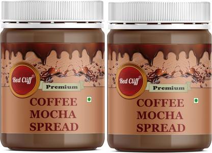 RED CLIFF Coffee Mocha Chocolate Spread | 350g | Pack of 2)