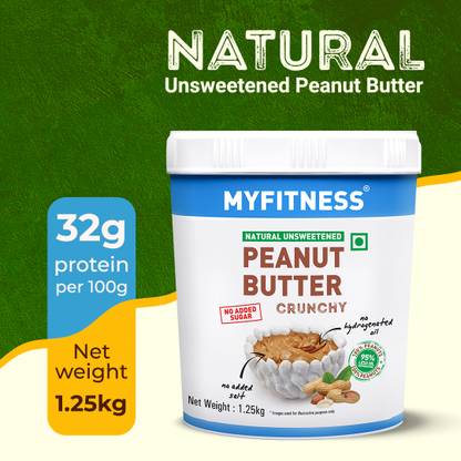 MYFITNESS Natural Peanut Butter (Crunchy)