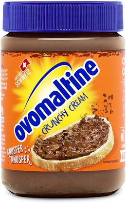 Ovomaltine Crunchy Cream Spread With Unique Texture & Delicious Combination of Malt & Cocoa