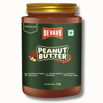 DEVAVO Chocolate Peanut Butter (Creamy) 1 kg