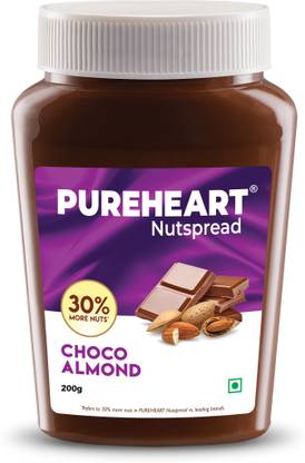 PUREHEART Choco Almond Nut Spread – Delicious, Smooth and Creamy