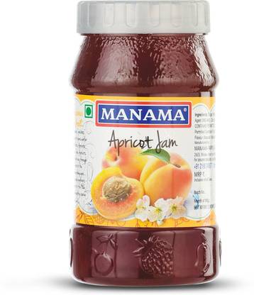 MANAMA Apricot Fruit Jam,