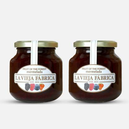 La Vieja Fabrica LVF Fruit of Forest jam 350g (Pack of 2)