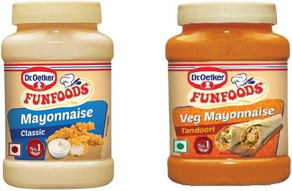 FUNFOODS by Dr. Oetker MAYONNAISE CLASSIC (EGG) + TANDOORI