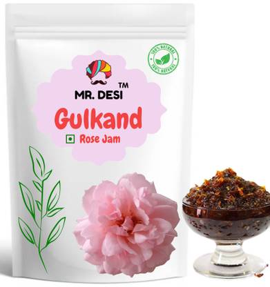 MR DESI Natural Gulkand Prepared Using Haldighati’s Rose (Rose Petal Jam)