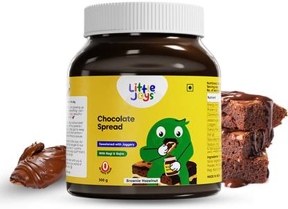 Little Joys Brownie Chocolate Spread | No Added Sugar |Jaggery, Cocoa, Hazelnut, Ragi &Bajra