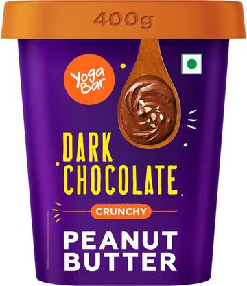 Yogabar Crunchy Dark Chocolate Peanut Butter
