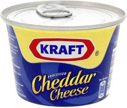 Kraft Cheddar Cheese, 4 x 190 g