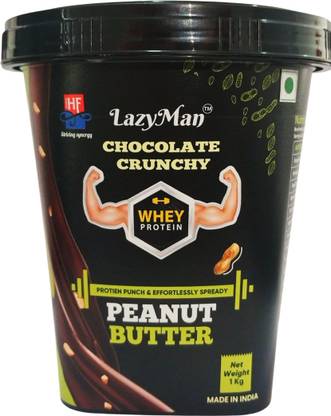 LAZYMAN WHEY PROTEIN CHOCOLATE CRUNCHY, 1 Kg