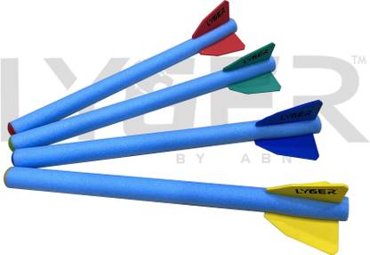 LYGER Kids Track & Field Foam Javelin for Throw Plastic tipped Javelin for Boys, Girls