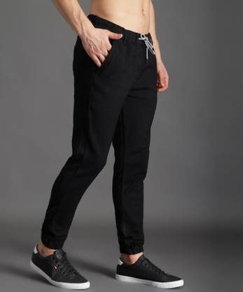 ZAYSH Jogger Fit Men Black Jeans
