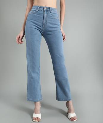 GUTI Flared Women Blue Jeans