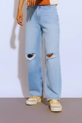 Rockwell Boot-Leg Men Light Blue Jeans