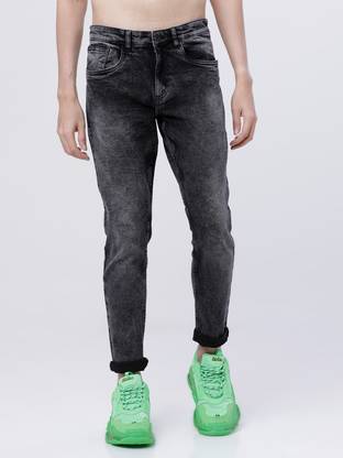 HIGHLANDER Tapered Fit Men Dark Grey Jeans