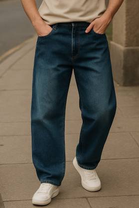 HouseOfCommon Boot-Leg Men Blue Jeans