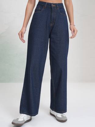 Tokyo Talkies Boot-Leg Women Blue Jeans
