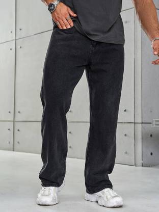 TIDDA Boot-Leg Men Dark Grey Jeans