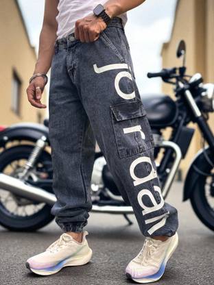 panta Jogger Fit Men Black Jeans