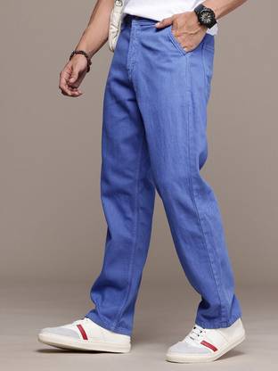 Roadster Straight Fit Men Blue Jeans