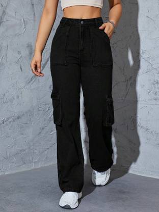 NUCOUTHS Regular Women Black Jeans