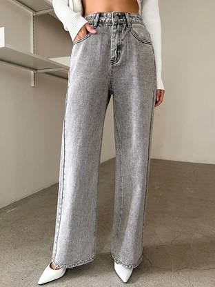KOTTY Regular Women Grey Jeans