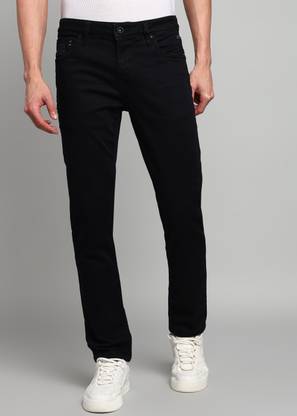 LAWMAN Slim Men Dark Blue Jeans