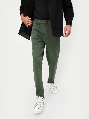 MAX Regular Men Green Jeans