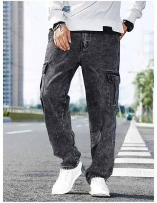 EVERGREEN ENTERPRISE Loose Fit Men Grey Jeans