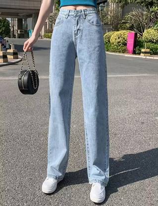 HouseOfCommon Loose Fit Men Light Blue Jeans