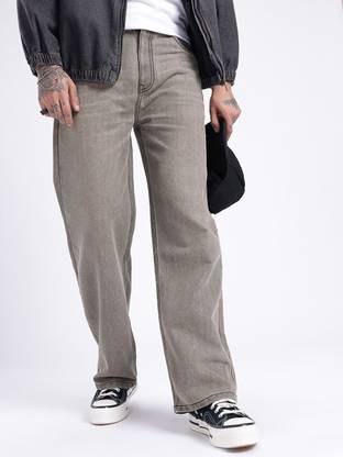 Glitchez Men Grey Jeans