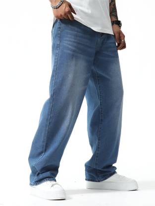 BEN MARTIN Loose Fit Men Blue Jeans
