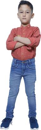 Slim Boys Light Blue Jeans
