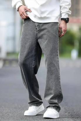 JAARA Relaxed Fit Men Grey Jeans