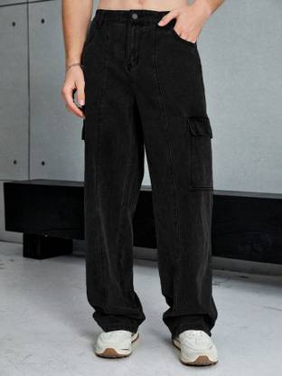 KOTTY Regular Men Black Jeans